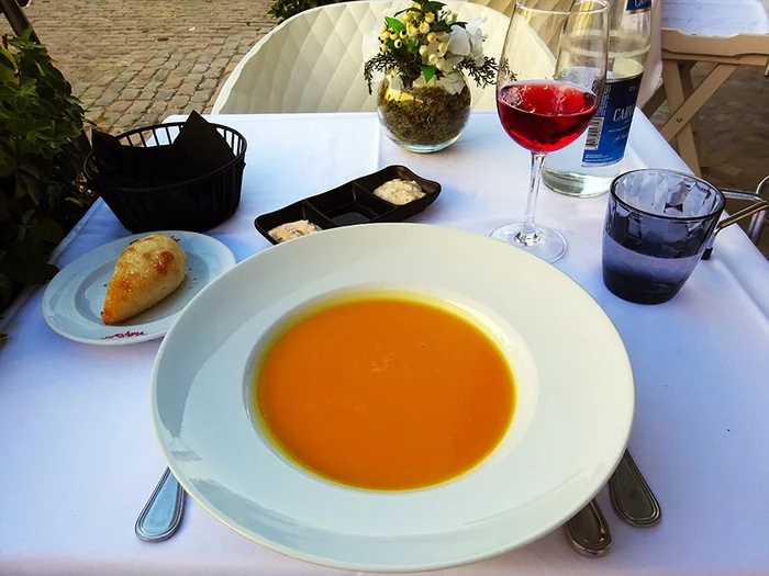 Dinner in the center of Faro - My, Travels, Portugal, Algarve, Faro, The street, A restaurant, Food, The photo, Michelin, Longpost, Seafood