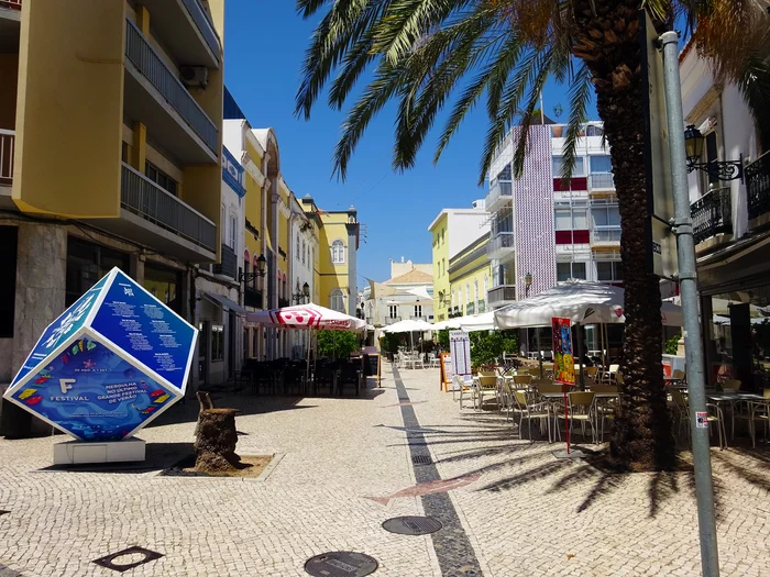 Baixa Neighborhood and Cafes - My, Travels, Portugal, Algarve, Faro, The street, Cafe, Food, The photo, City walk, Architecture, Temple, Longpost