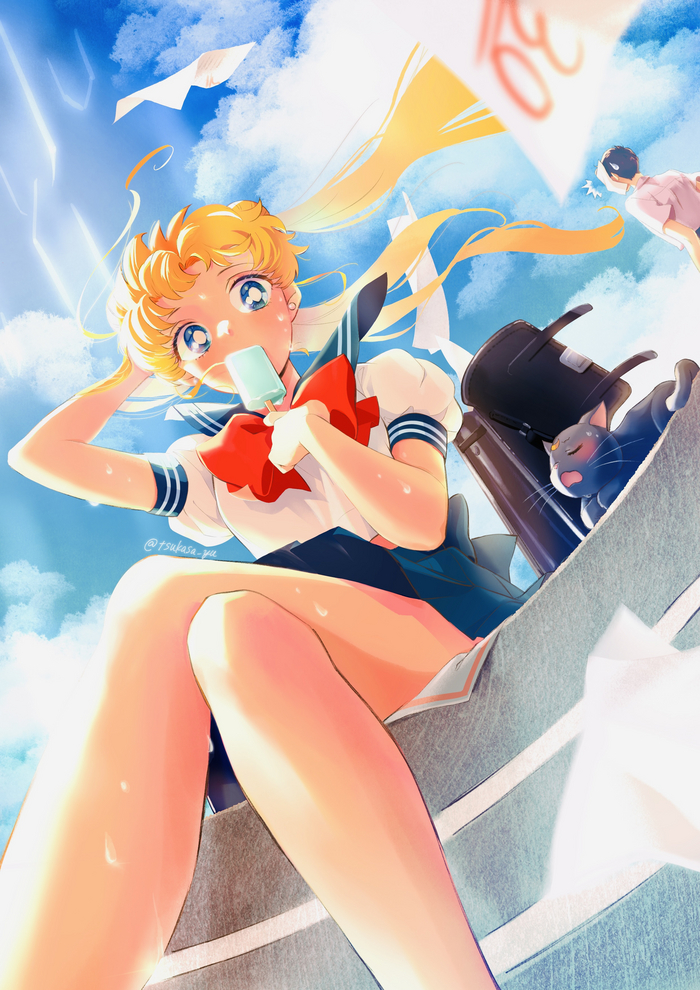  Sailor Moon, Tsukino Usagi, , Anime Art