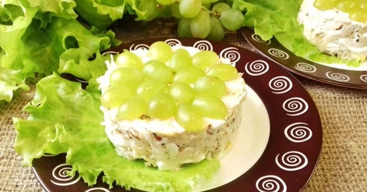 Тиффани салат рецепт с грецкими