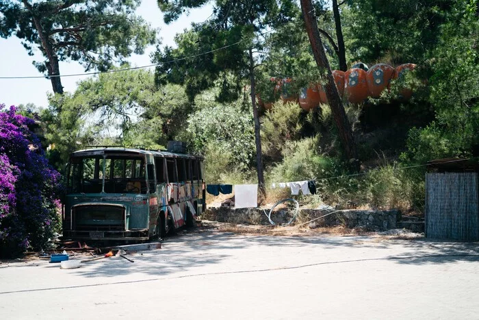 Walking from Kemer to Phaselis through an abandoned hotel - My, Travels, Turkey, Ruin, Ruins, Kemer, Walking, Longpost, The photo