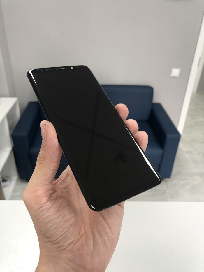 Замена стекла Samsung Galaxy S9 Plus. Самая ужасная защитка | Пикабу