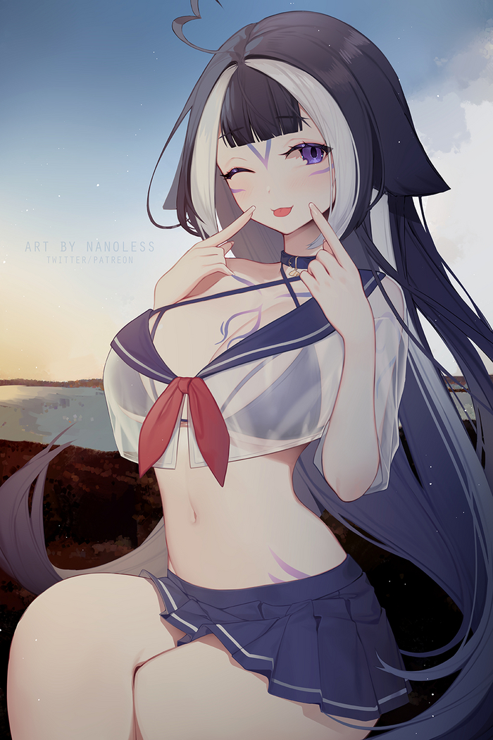 Shylily Anime Art, , Virtual YouTuber, Twitchtv,  , Nanoless, 