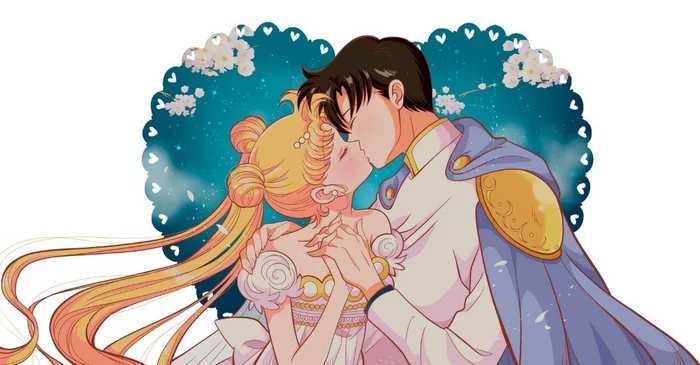 Serenity and Endymion - Sailor Moon, Princess Serenity, Anime, Anime art