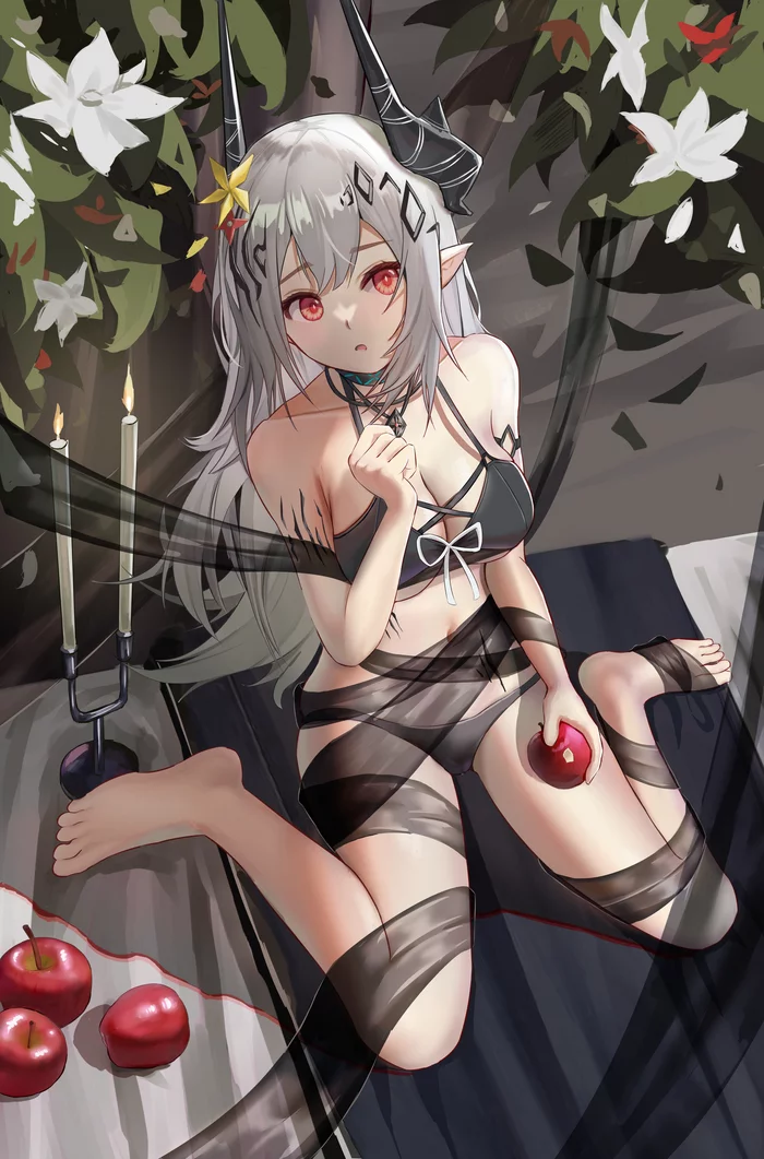 Arknights operators - NSFW, Anime, Anime art, Arknights, La Pluma, Mudrock, Exusiai, Hoshiguma, Swire (Arknights), Lin Yuhsia, Chen (Arknights), Nearl, Blemishine, Surtr, Texas (Arknights), Lappland, Weedy, Video, Longpost