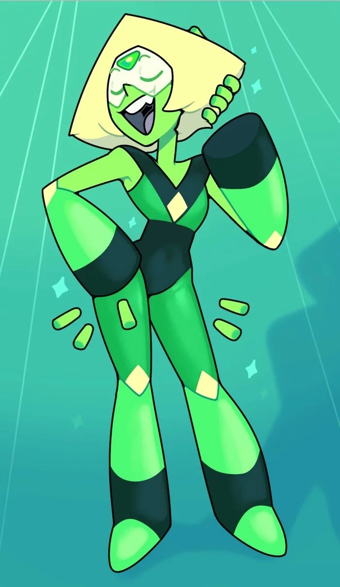 Peridot - Peridot, Steven universe, Art