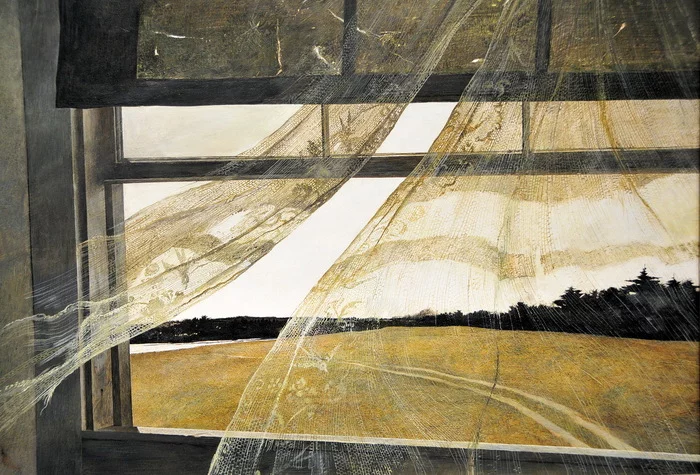 Wind from the sea - Art, Painting, Andrew Wyeth