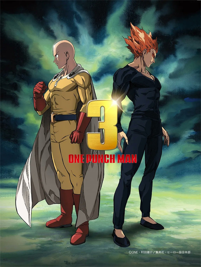  3-  One Punch-Man () , , Onepunchman, , Saitama, Garou