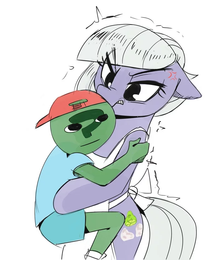 Anonymous koala - My little pony, Anon, Limestone Pie, Longpost