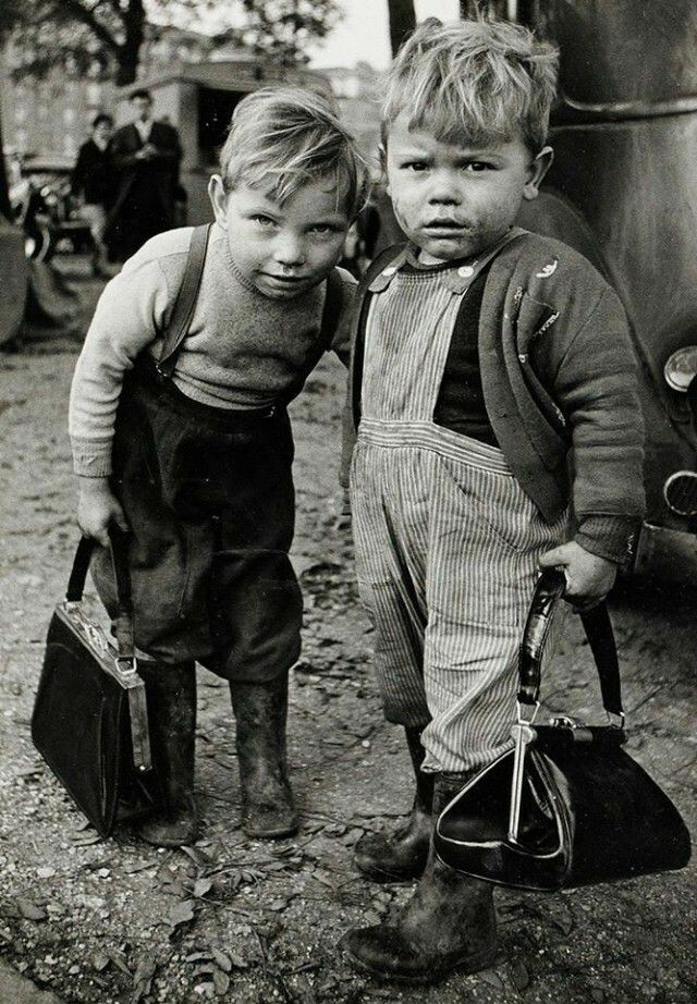 When there were no computers - Black and white photo, Children, The street, Longpost