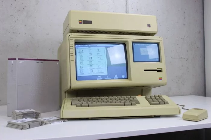 Multimonitor: the beginning - Macintosh, Apple, Rarity, Old school, Humor