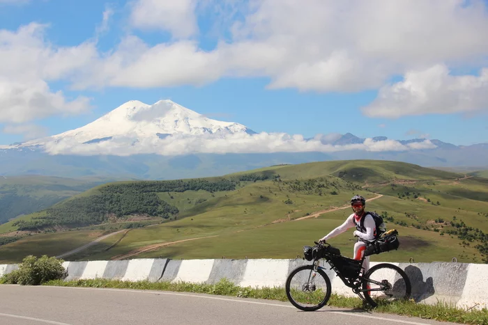 Biking in the Caucasus 2022 - My, Travel across Russia, A bike, Hike, Tourism, Caucasus, Caucasus mountains, Elbrus