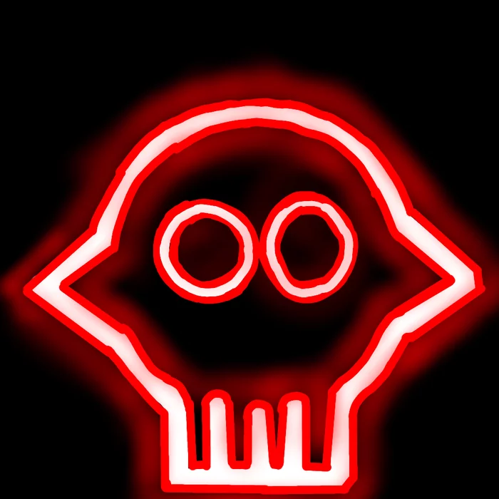 neon skull - Scull, Neon