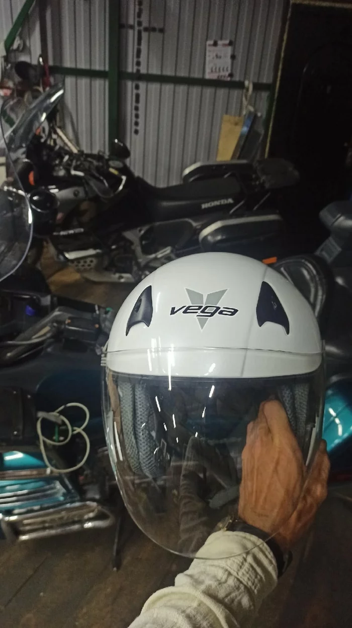 Bought a helmet... - Helmet, Mat, Motorcyclists, In contact with, Longpost