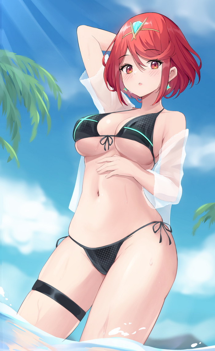 Pyra , Anime Art, , ,  , , Xenoblade 2, Pyra