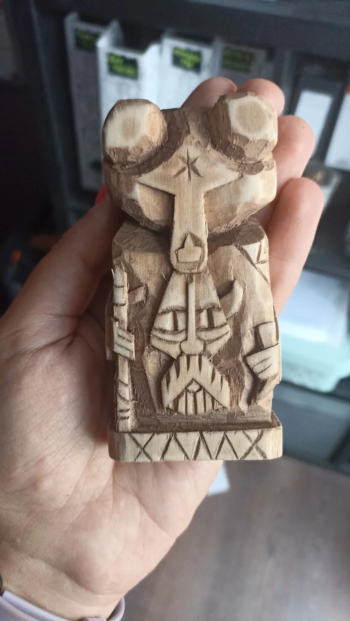 djfaremdh's response to Hello everyone, I'm 13 years old and I do wood carving, I would like to share my creativity - Wood carving, Needlework, Hobby, Needlework without process, Tree, Reply to post, Longpost, Numbers