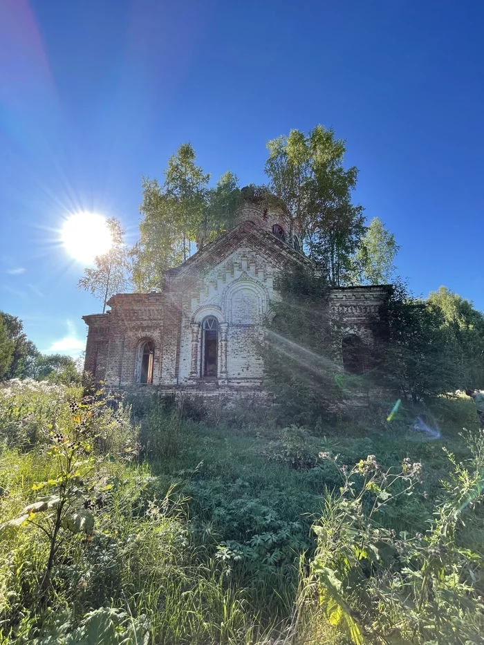 Endless summer in a forgotten village - My, Summer, Village, Church, Abandoned, Russia, The nature of Russia, Longpost, The photo