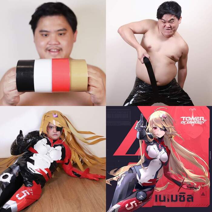  Lowcost cosplay, Tower of Fantasy, Nemesis (Tower of Fantasy)