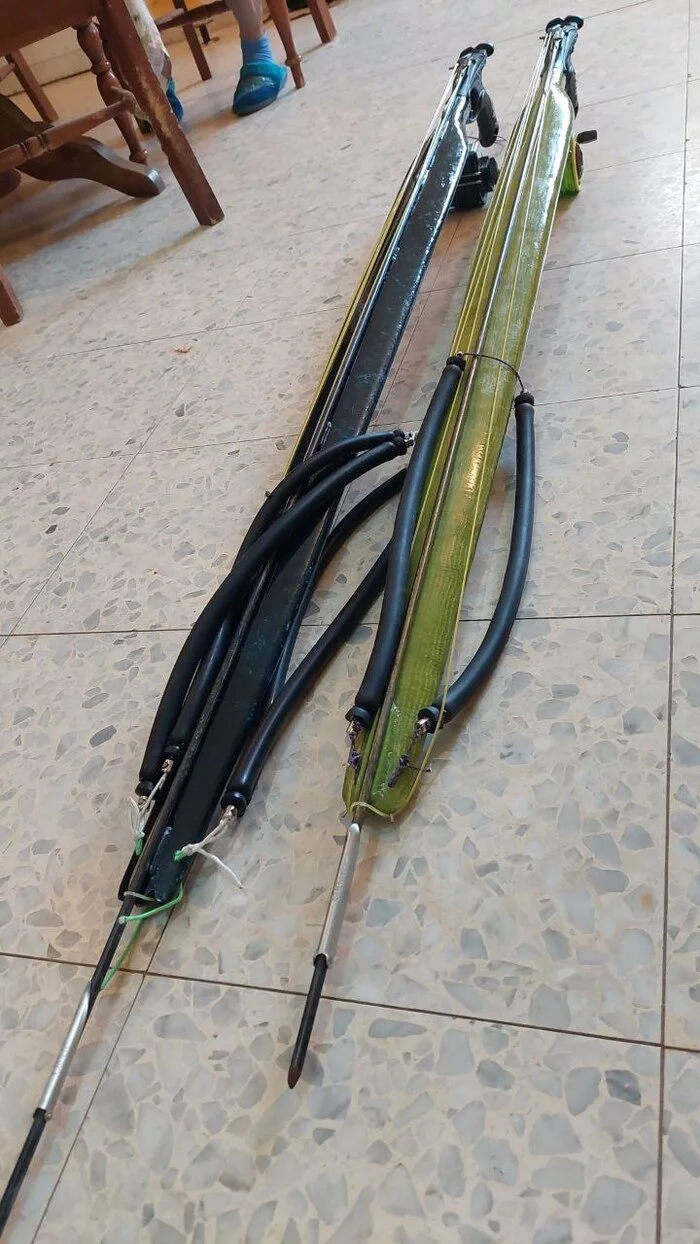 Continuation of the post “I went spearfishing with my DIY crossbow” - My, Spearfishing, Sea, Seafood, A fish, Reply to post, Longpost, Needlework without process