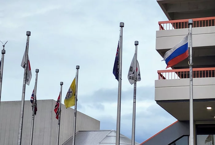 Ours is holding on - My, Flag, Russia, USA