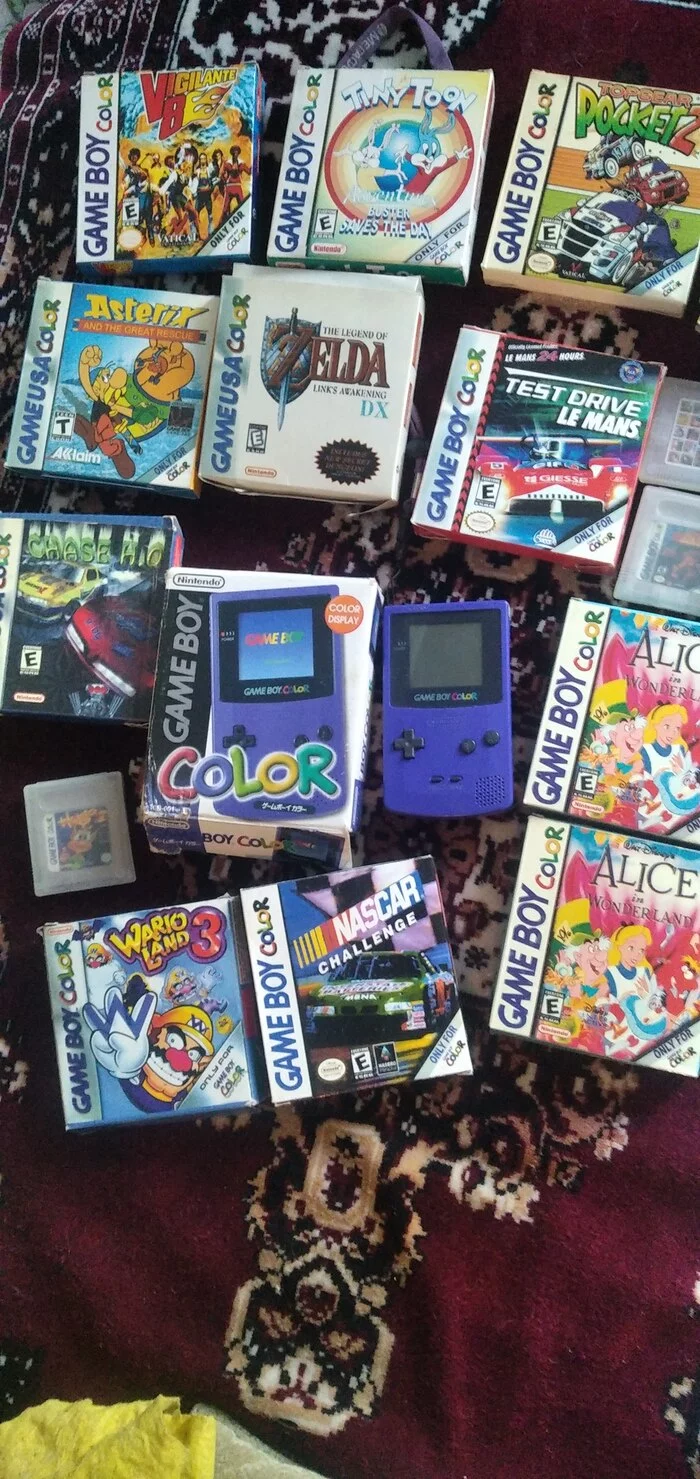 Game boy color - My, Retro Games, Games, Game console