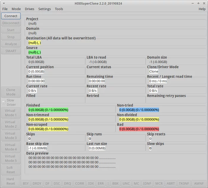 The code for HDDSuperClone, a program for copying information from faulty hard drives, has been opened - Sata, Scsi, Longpost