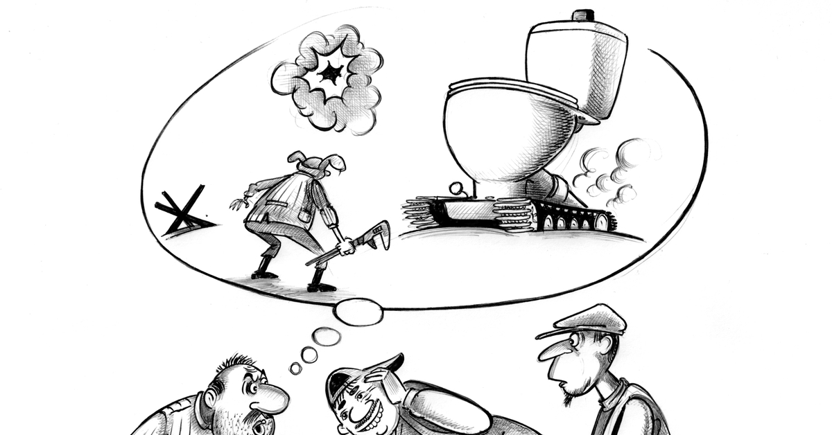 Сантехники на привале | Пикабу