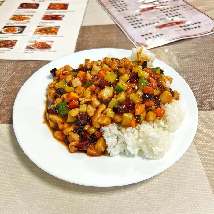 Chinese cafe on Gusinka - My, Food, Overview, Longpost, Novosibirsk