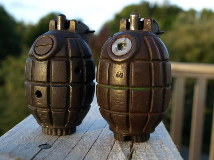 Why is a grenade called a lemon and why does it actually have a ribbed corrugation - Weapon, Informative, Pineapple, Grenade f1, Longpost