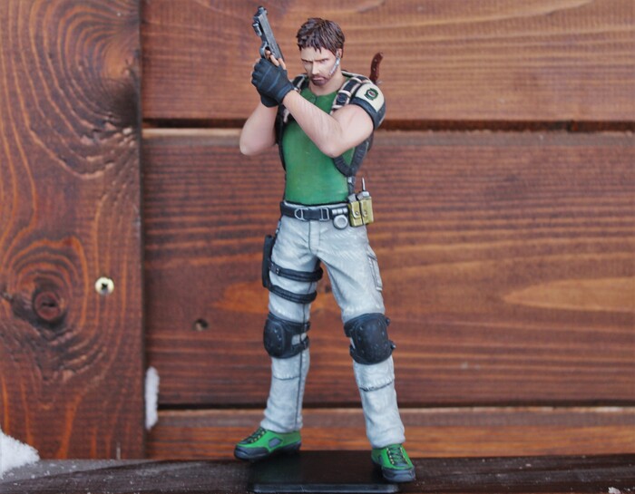    , , , 3D , Resident Evil, Chris Redfield, , YouTube, 