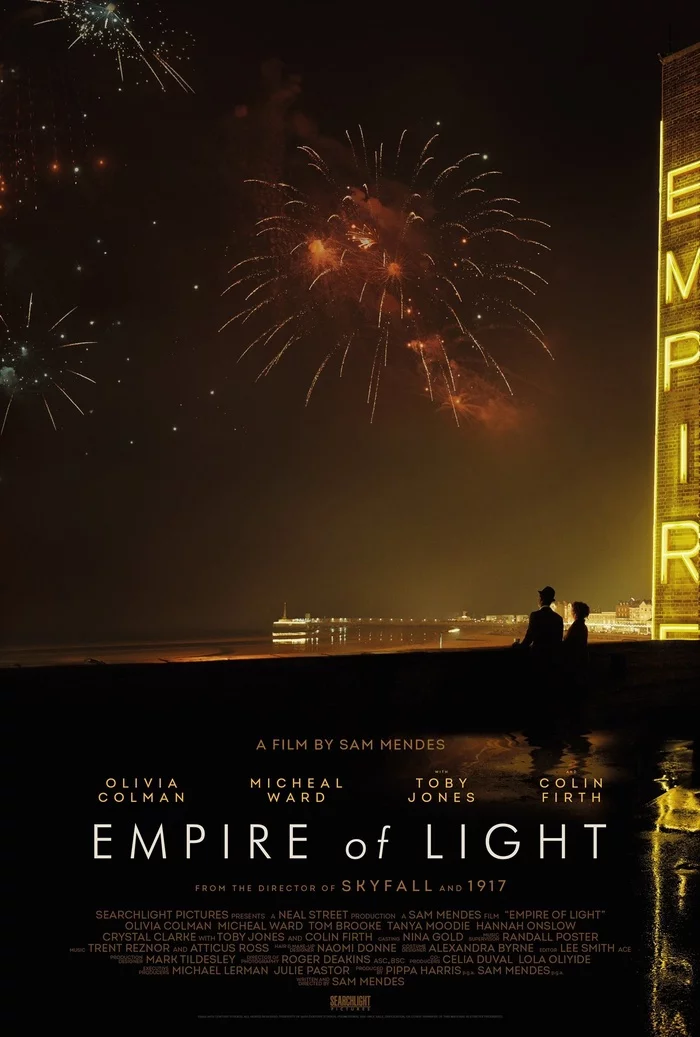The debut trailer for the new Sam Mendes film Empire of Light - Longpost, Youtube, Video, Cinema, Olivia Coleman, Colin Firth, Sam Mendes, Trailer