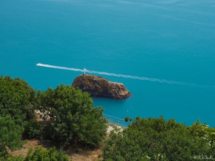 A bit of beauty from the hero city of Sevastopol - My, Russia, Sevastopol, Worship Cross, Uchkuevka, Black Sea, Crimea, Longpost, The photo