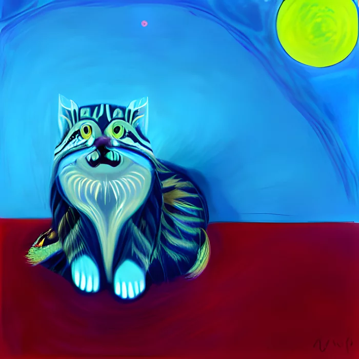 Neural network manuls, art =^_^= - Нейронные сети, Pallas' cat, Pet the cat, Small cats, Cat family, Stable diffusion, Art, Longpost