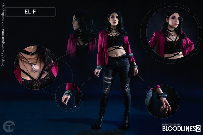   | Elif Parmak cosplay | Vampire: The Masquerade - Bloodlines 2 Vampire: The Masquerade, , , Vtm: Bloodlines 2, , 