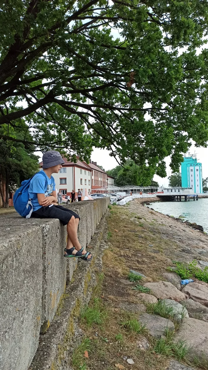 Back in Baltiysk - My, Kaliningrad, Baltiysk, Baltic Spit, Sea, Story, The photo, Longpost