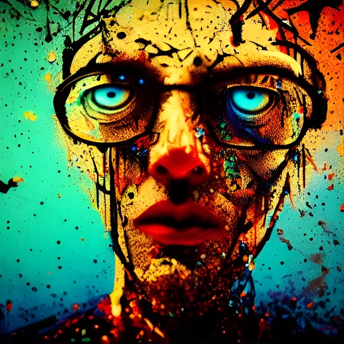 How AI sees itself - My, Neural Networks, Artificial Intelligence, Modern Art, Longpost