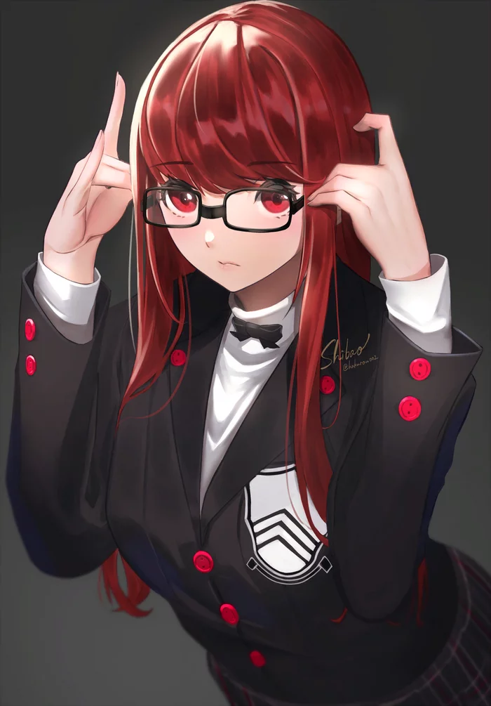 Касуми - Persona 5, Kasumi Yoshizawa, Арт, Игры, Anime Art, Аниме