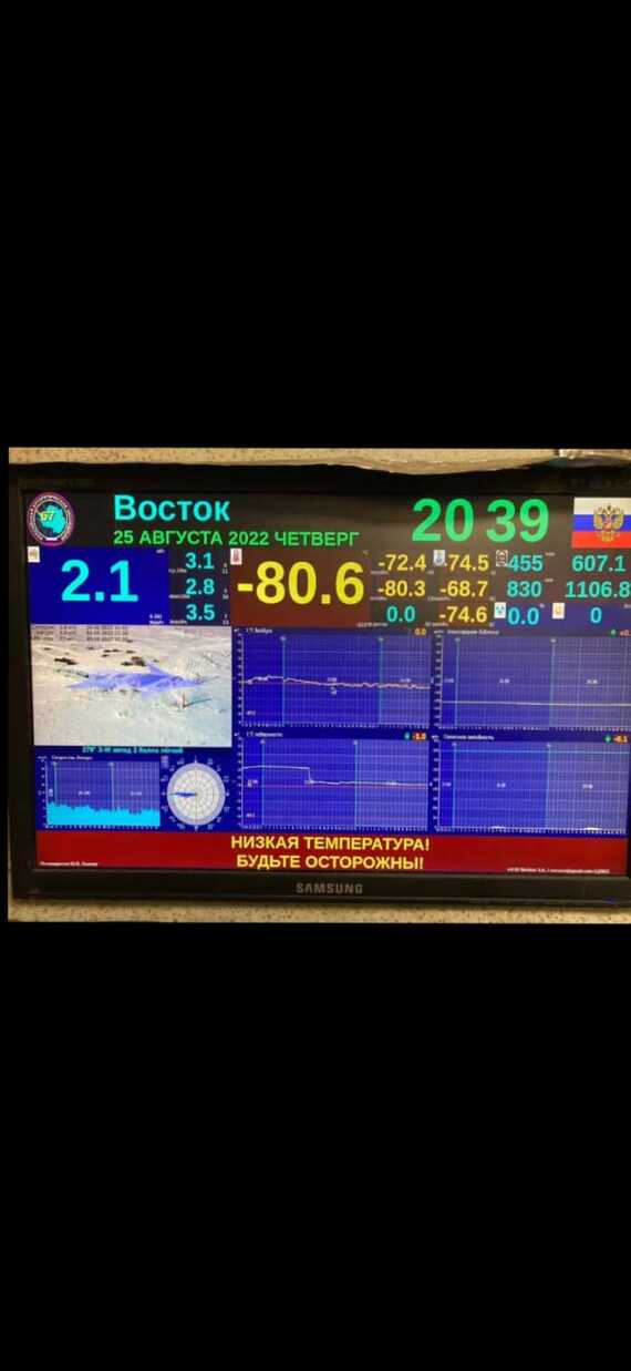 Продолжение поста «Пока в мире, как говорят, идёт 3 мировая информационная война, на станции Восток все спокойно» - Антарктида, Станция Восток, Мороз, Ответ на пост