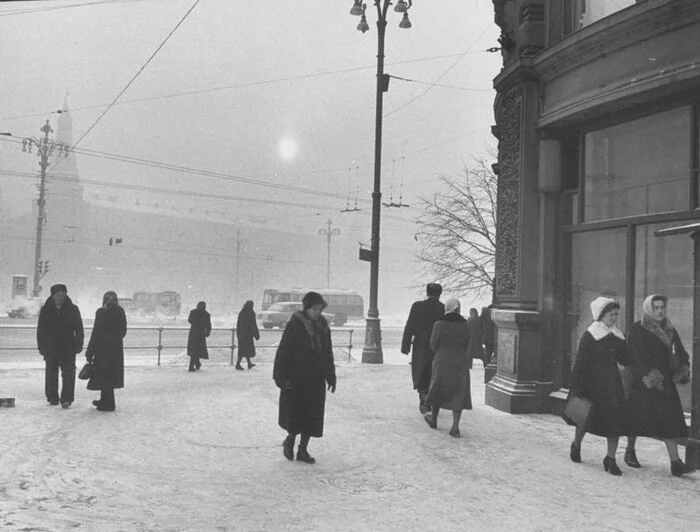 THE END OF THE FIFTY IN THE USSR - the USSR, 50th, Old photo, Longpost, Black and white photo