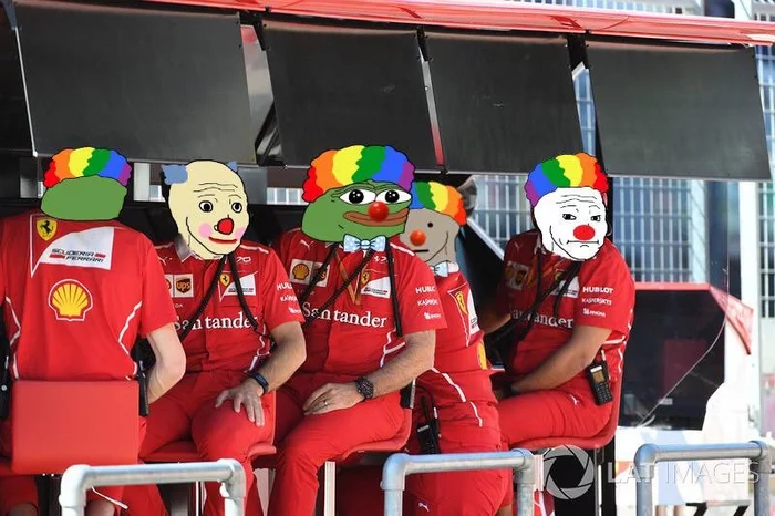 Ferrari continue to meme - Formula 1, The Grand Prix, Belgium, Humor, Jamb, Confused, Scuderia Ferrari, Video, Idiocy