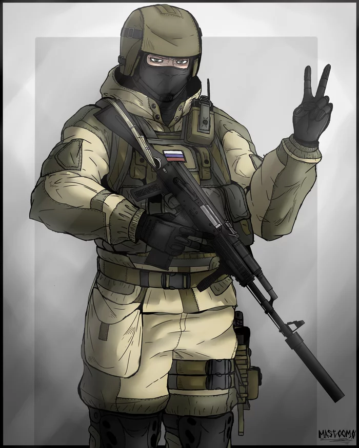 Art drew after seeing an old drawing. and decided to compare - My, Digital drawing, Artist, Art, Drawing, Digital, Military, Russia, Sketch, Longpost, Painting