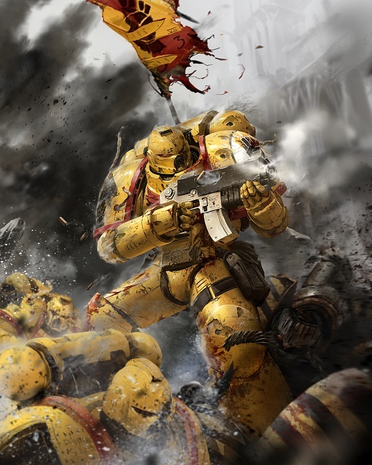 Imperial Fists - Paths of the Unbreakable - My, Warhammer, Horus heresy, Imperial fists, Rogal Dorn, Youtube, Longpost, Video