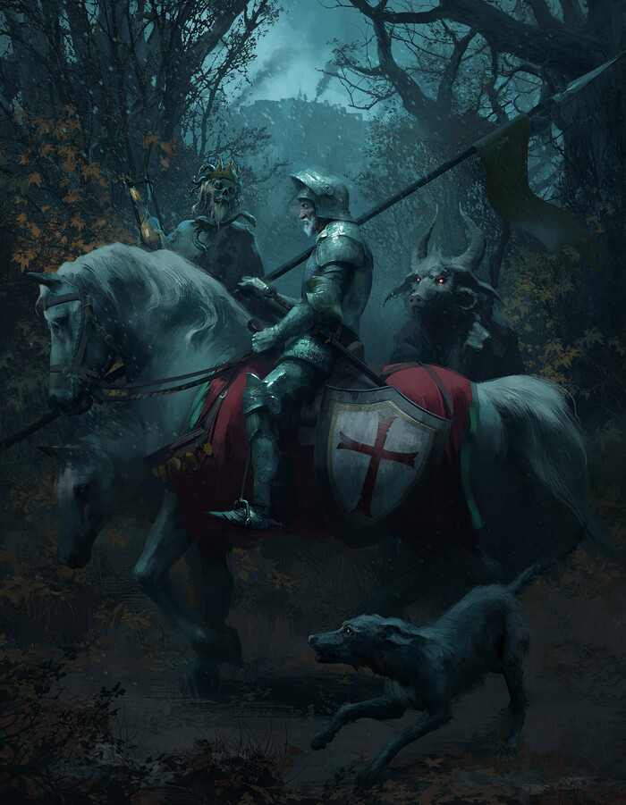 The Knight, Death and the Devil , ArtStation, , , , , , 