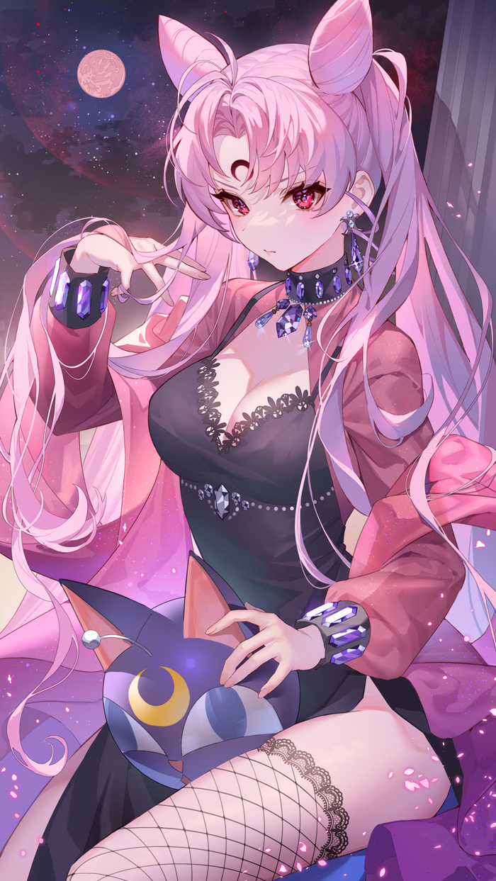 Black Lady , Anime Art, , , Black Lady, Sailor Moon, 
