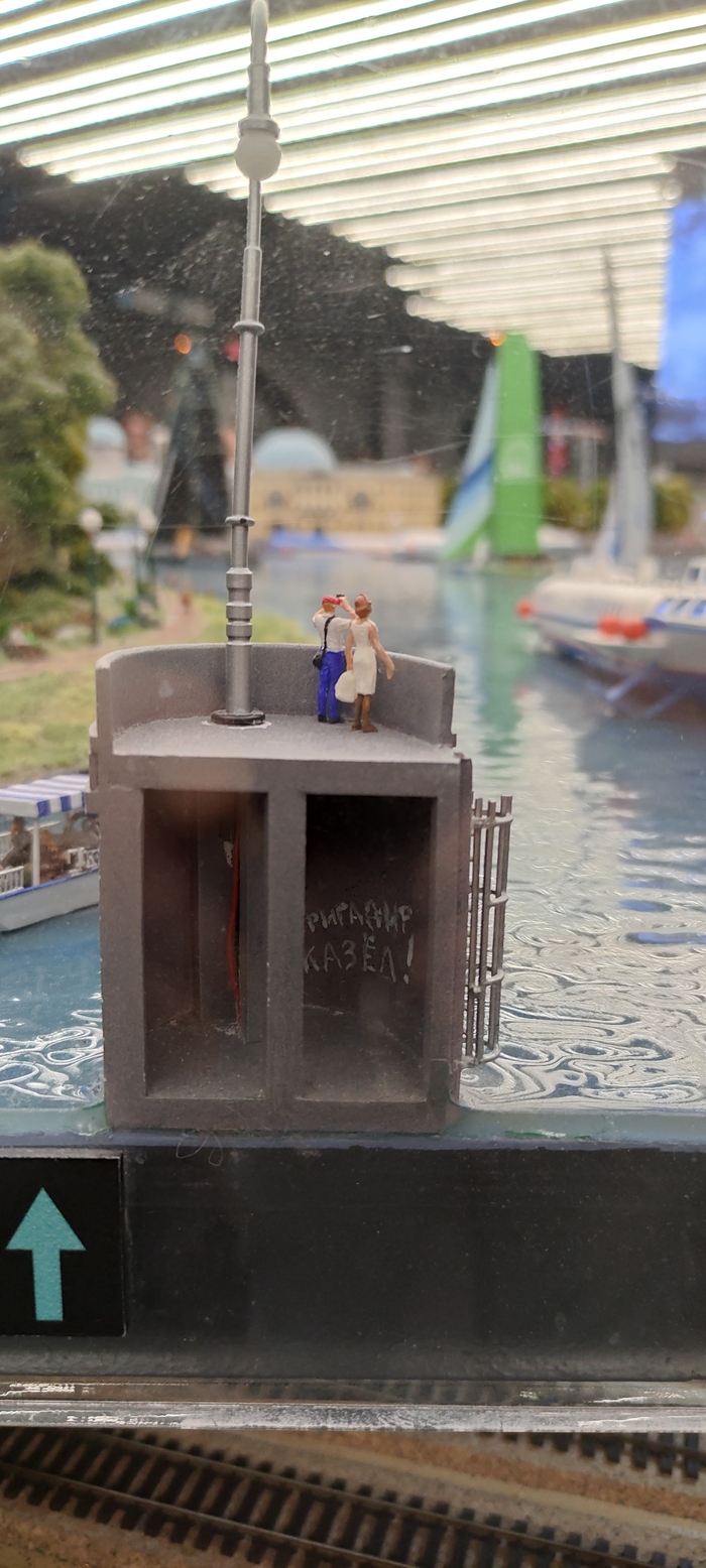 Ответ на пост пасхалочка в музее Гранд Макет Россия, Санкт-Петербург, Длиннопост, Пасхалка, Ответ на пост