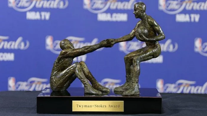 More than just a statue. History of the Twyman-Stokes Teammate of the Year Award - My, Basketball, NBA, Motivation, Inspiration, Sport, Story, Disabled person, Reward, Help, The moral support, Longpost