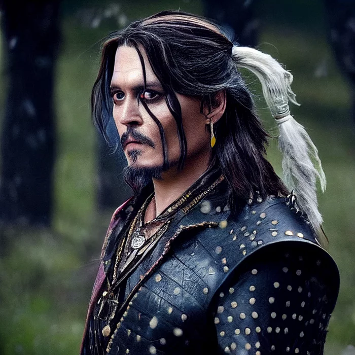 Here's a series about the Witcher I would watch - My, Midjourney, Neural Networks, Art, Witcher, The Witcher series, Arnold Schwarzenegger, Emma Watson, Gal Gadot, Saoirse Ronan, Johnny Depp, Harrison Ford, Longpost, The Witcher 3: Wild Hunt