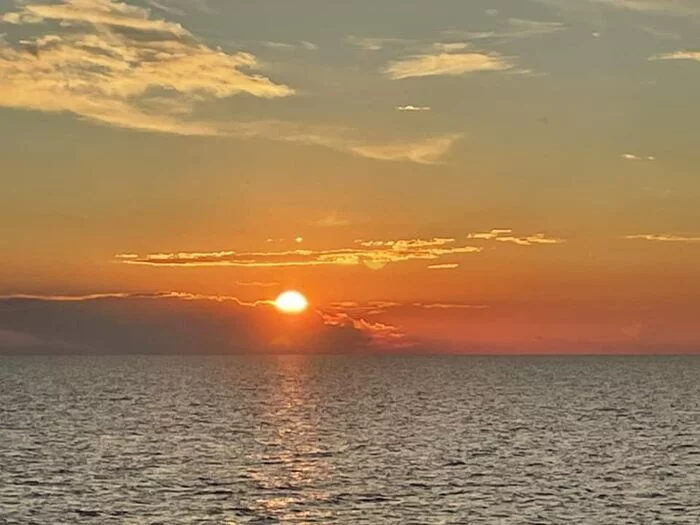 Boat trip - My, Cleveland, Sunset, Ohio, Longpost