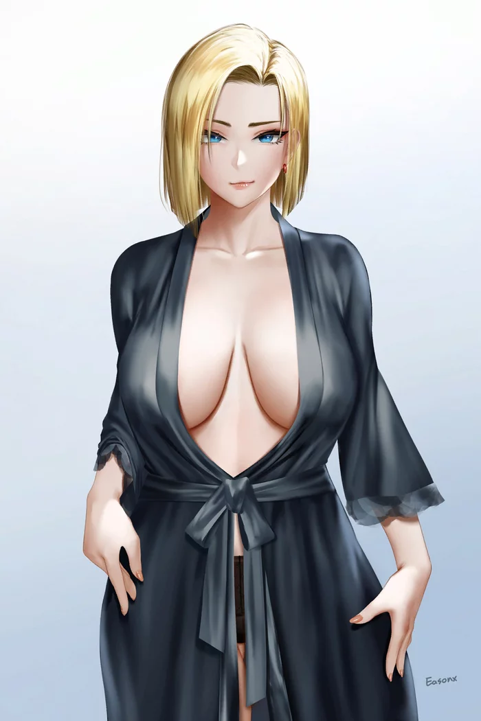 Андроид 18 - NSFW, Dragon Ball, Android 18, Anime Art, Аниме, Easonx