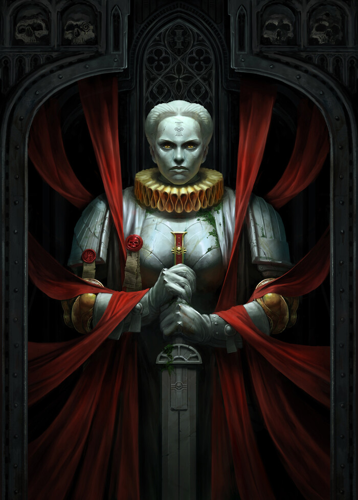 Inquisitor Astor Sabbathiel , ArtStation, Wh Art, Warhammer 40k, 